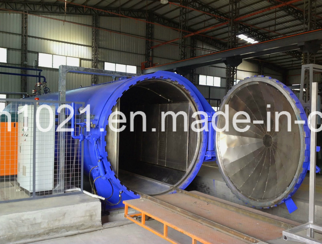 Autoclave AAC avanzado 2-3 ciclos Ciclo de trabajo 204 grados Celsius Temperatura de diseño