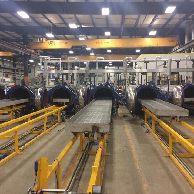 Autoclave química de vulcanización con el dispositivo de seguridad y completamente automático de goma, estándar de CRN para Canadá