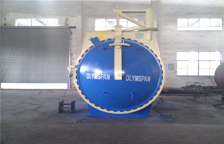 Autoclave química de vulcanización con el dispositivo de seguridad y completamente automático de goma, estándar de CRN para Canadá