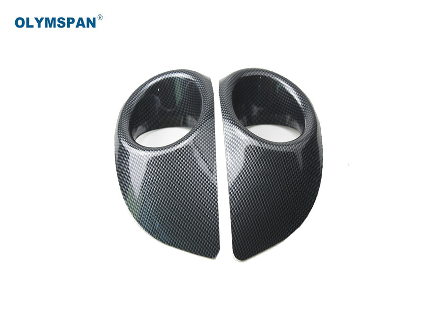 Exterior posterior del alerón de la parte del cuerpo del OEM del estilo de la fibra de carbono del frente de la ventilación lateral auto del labio
